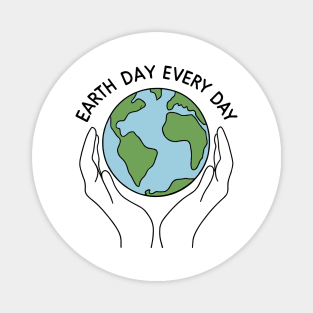 Earth Day Every Day: Eco-Friendly Magnet